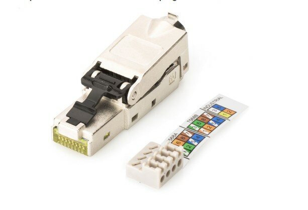 Reçber CAT 6A STP Field Termination Plug Saha Sonlandırma Fişi