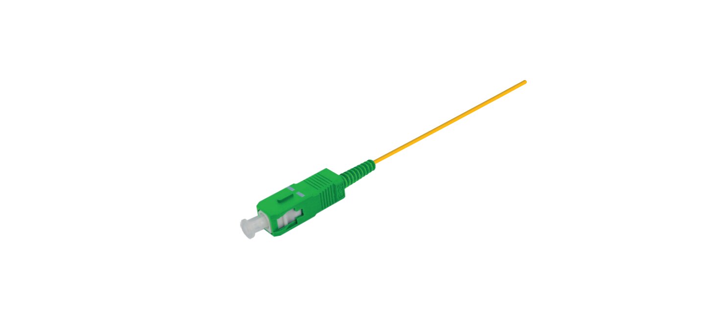 Reçber SC/APC 12 Ad. Fiber Optic Pigtail |G657A2 Single Mode | 0.9mm | 1 Metre