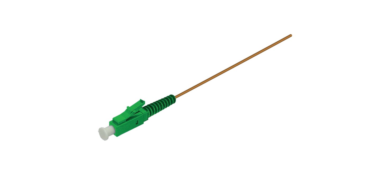 Reçber LC/APC 12 Ad. Fiber Optic Pigtail |G657A2 Single Mode | 0.9mm | 1 Metre