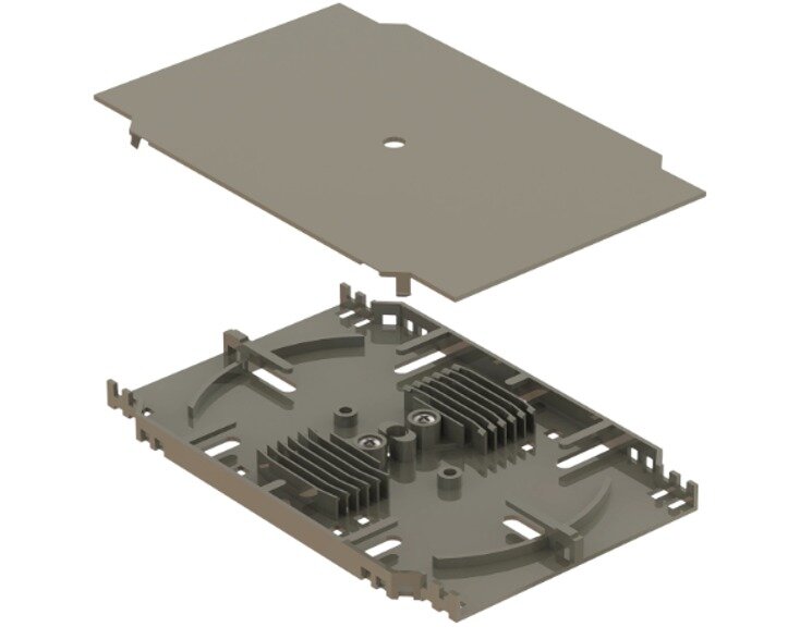 Reçber 1x24 Fiber Ek Kaseti