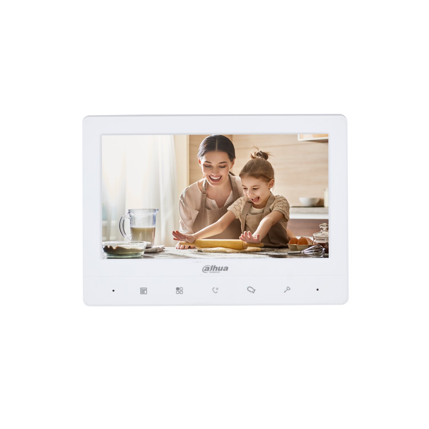 DH-VTH1020J - Beyaz - Analog Indoor Monitor 7"