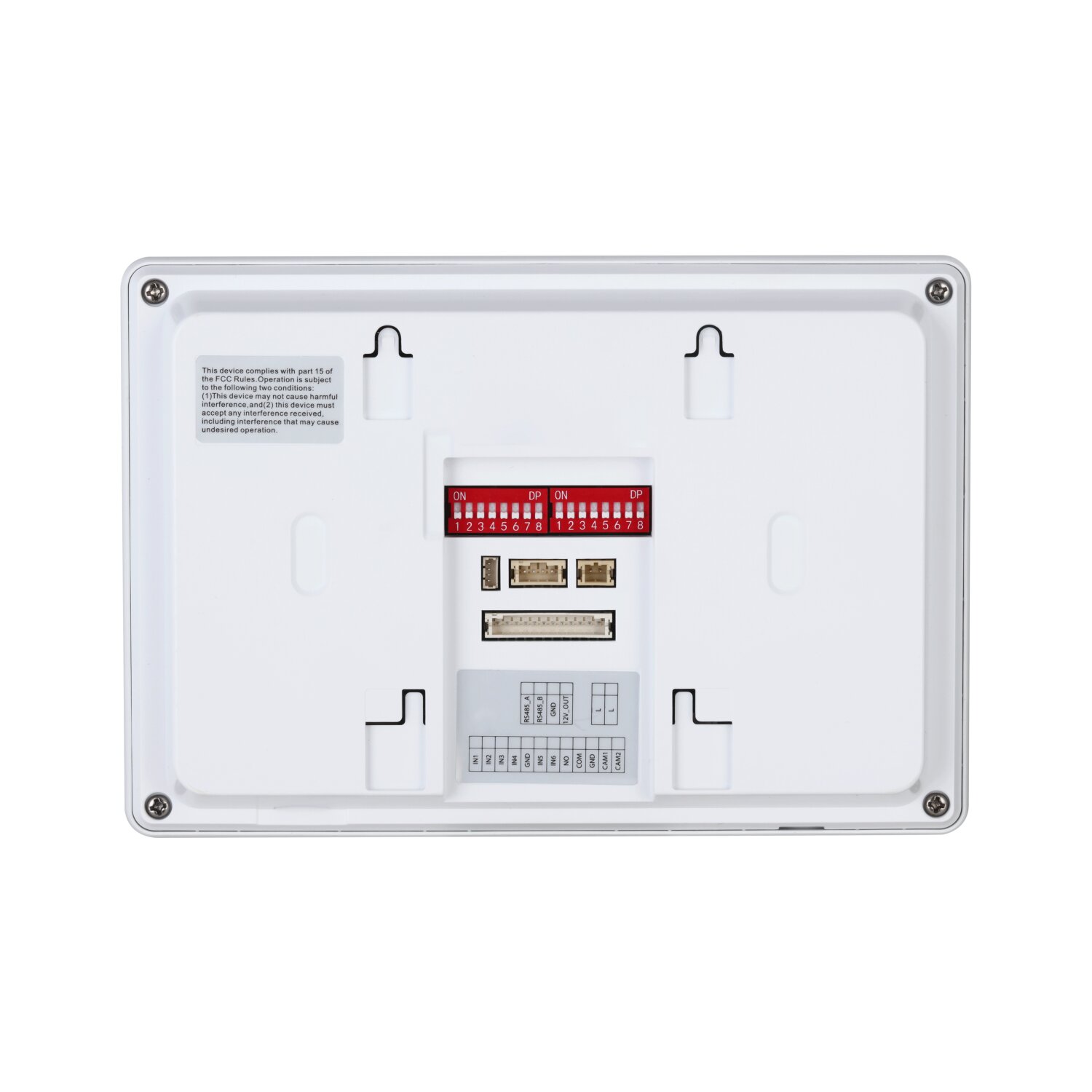 DHI-VTH5123H-W - Beyaz -  2-Wire Wi-Fi Hybrid Indoor Monitor