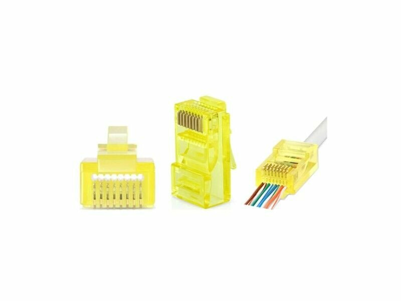 TRKLink EZ RJ45 KONNEKTÖR (SARI) 100 'lü PAKET