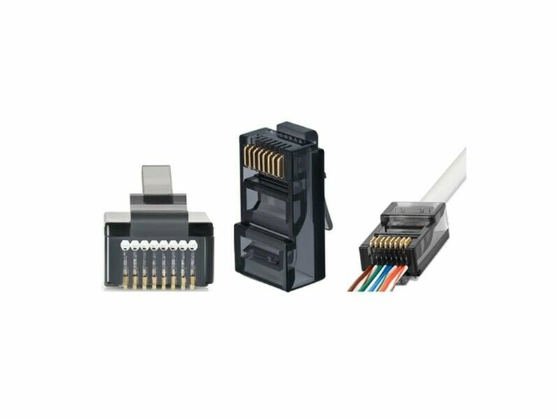 TRKLink EZ RJ45 KONNEKTÖR (SİYAH) 100 'lü PAKET