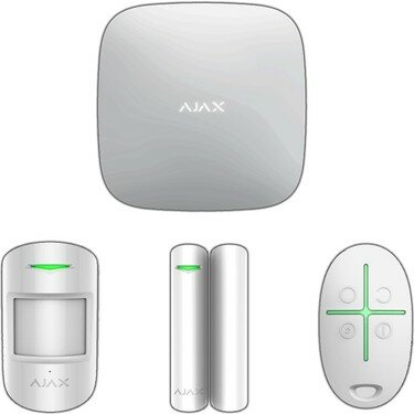 AJAX HubKit Plus- Gelişmiş Kablosuz Alarm Kiti - Beyaz