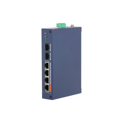 DH-CHS4206-4ET-60 6-Port Cloud Managed Hardened Switch with 4-Port PoE 2SFP