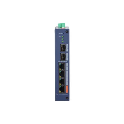 DH-CHS4206-4ET-60 6-Port Cloud Managed Hardened Switch with 4-Port PoE 2SFP