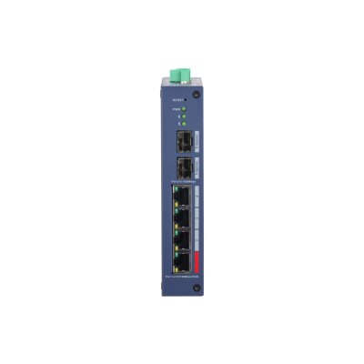 DH-CHS4206-4GT-60 6-Port Cloud Managed Hardened Switch with 4-Port PoE 2 SFP