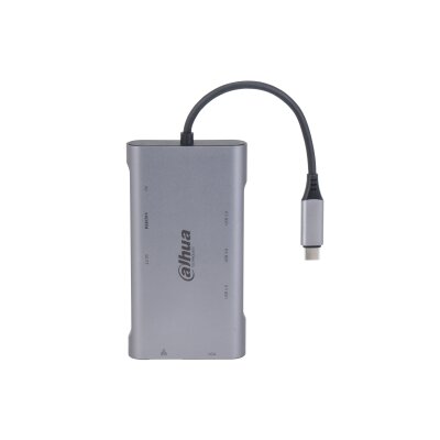 DH-TC39 9 in 1 USB 3.1 Type-C to USB 3.0 + HDMI + RJ45 + VGA + SD/TF +PD Docking Station
