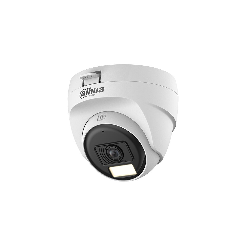 DH-HAC-T1A21-U-IL-A 2MP Akıllı Çift Işık 25 Metre HDCVI Dahili Mikrofon Sabit Lens Dome Kamera