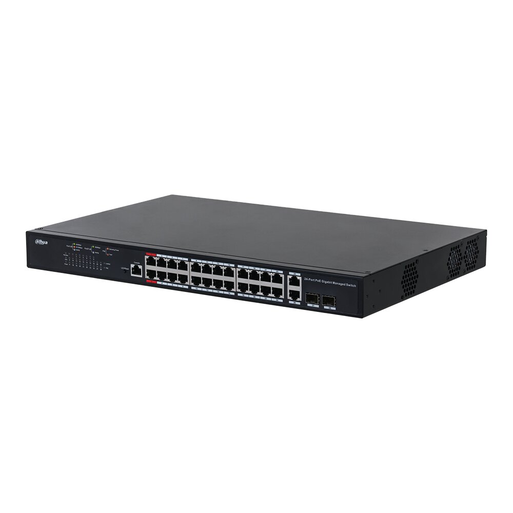 DH-PFS4226-24GT-370 24 PORT GİGABİT POE SWİTCH