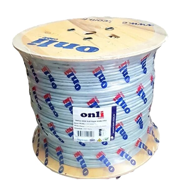 ONLİ 500MT CAT6 U-UTP 23 AWG (CCA) NETWORK KABLOSU