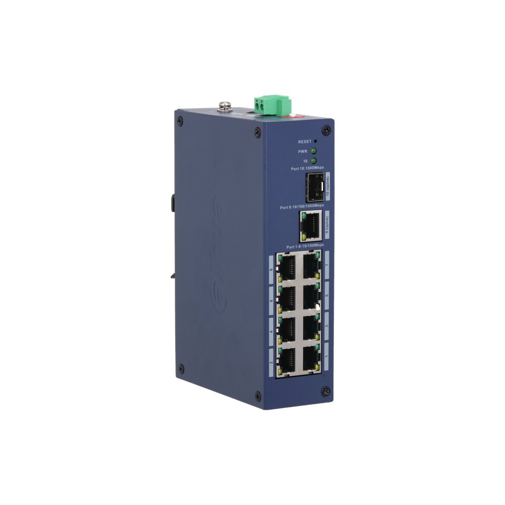 DH-CHS4110-8ET - 10-Port Cloud Managed Hardened Switch