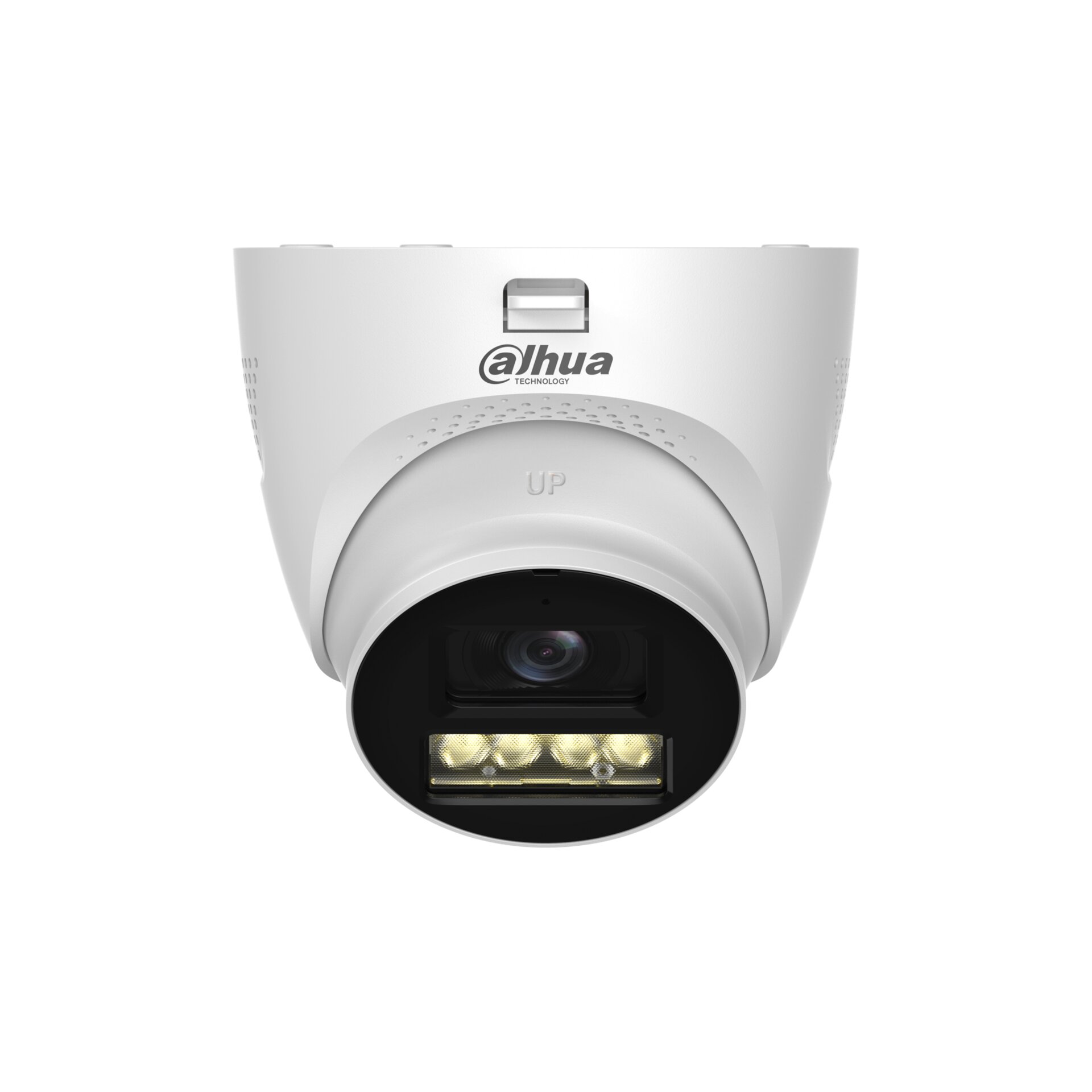 HAC-HDW1200TQ-IL-T-0280B-DIP - 2MP Smart Dual Light HDCVI Two-way Talk Fixed-focal Eyeball Camera