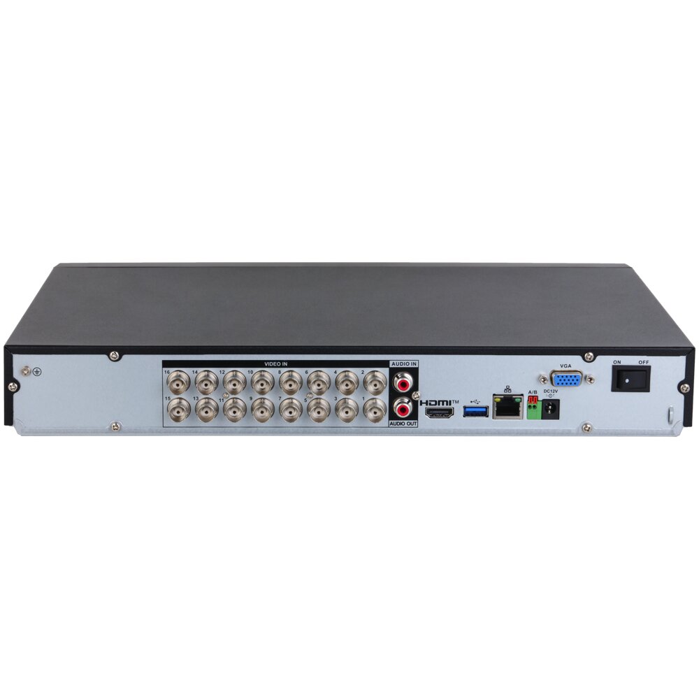 DH-XVR5216AN-5M-I3 - 16CH Penta-brid 5MP 1U 2HDDs WizSense Digital Video Recorder