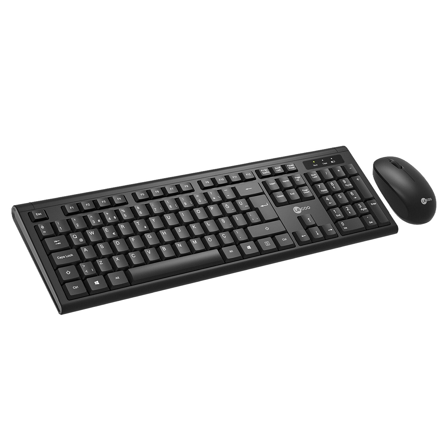 Lenovo Lecoo KW200 Siyah Kablosuz Klavye&Mouse Set