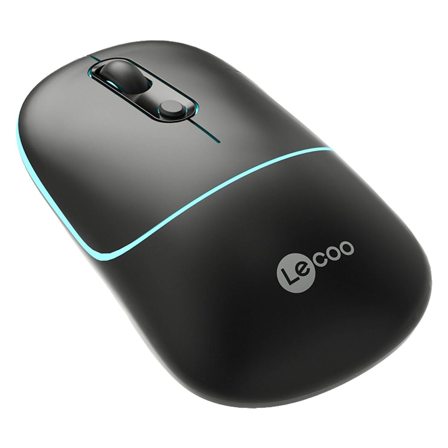 Lenovo Lecoo WS210 RGB Wifi+Bluetooth Mouse Siyah