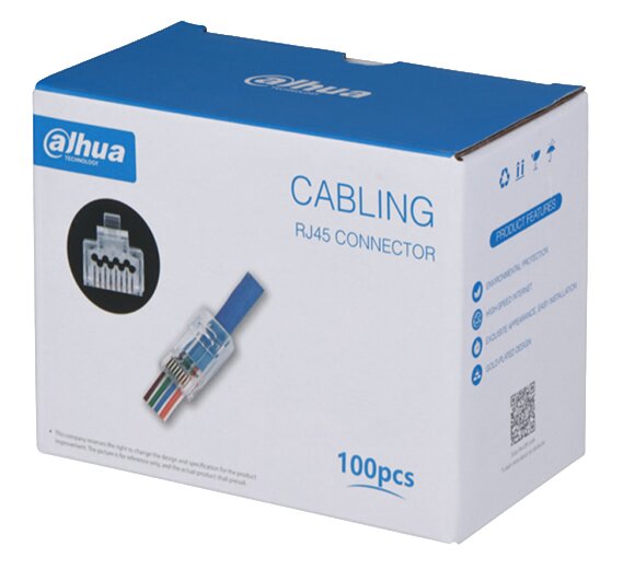 PFM976-631-PT - UTP CAT6 15U" Pass Through RJ45 Connector