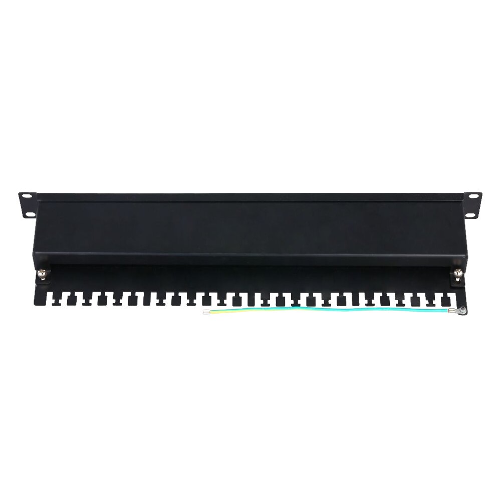 PFM3973M-6F-24 - 24-port CAT6 FTP Patch Panel Dolu