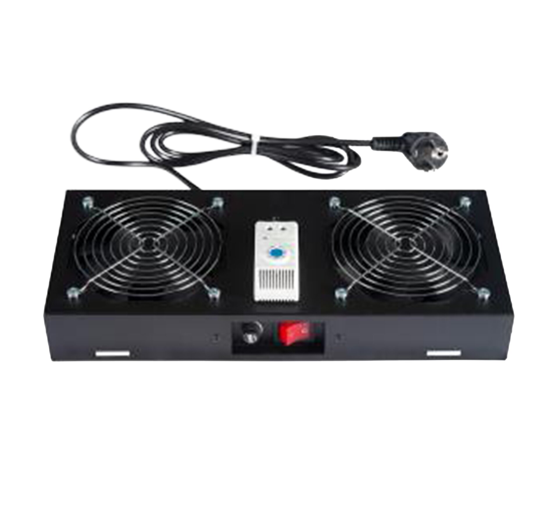 LN-FAN-THM-2FWM-BL - Lande Termostatlı 2 Girişli Fan Modülü WM Serisi Siyah