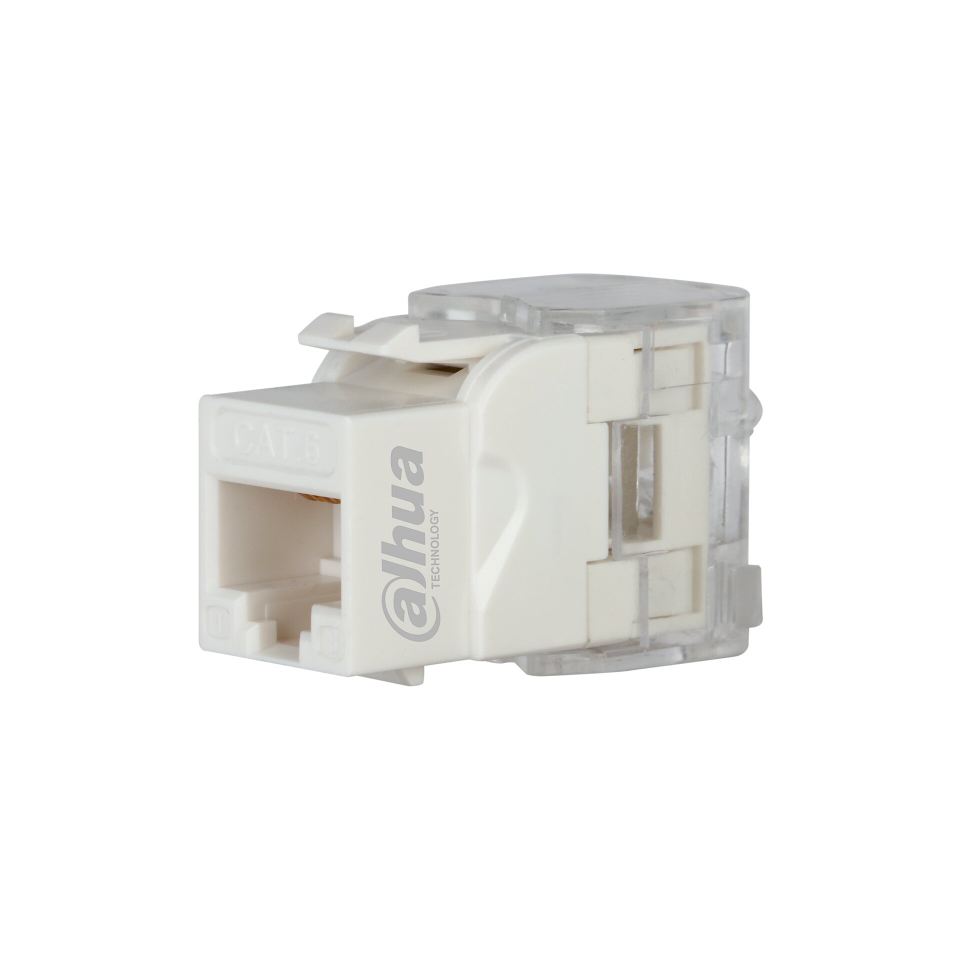 PFM3970-6U-2 (White) - CAT6 UTP Keystone Jack (50u",180°,White)