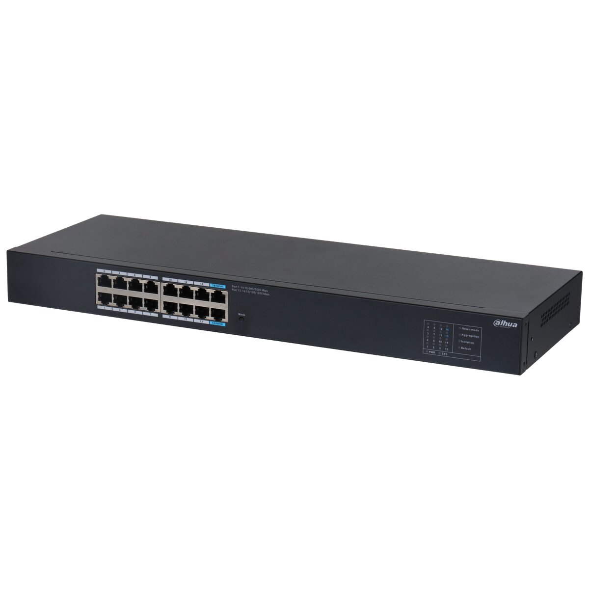 SG1016 - 16-Port Unmanaged Gigabit Ethernet Switch