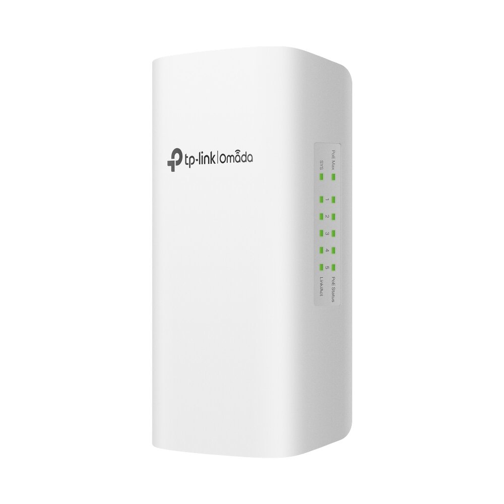 Tp-Link - SG2005P-PD - Omada 5-Port Gigabit Smart Switch with 1-Port PoE++ in and 4-Port PoE+ Out