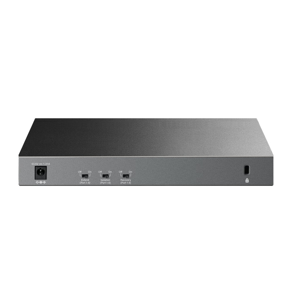 Tp-Link - LS1210GP - 10-Port Gigabit Desktop Switch with 8-Port PoE+
