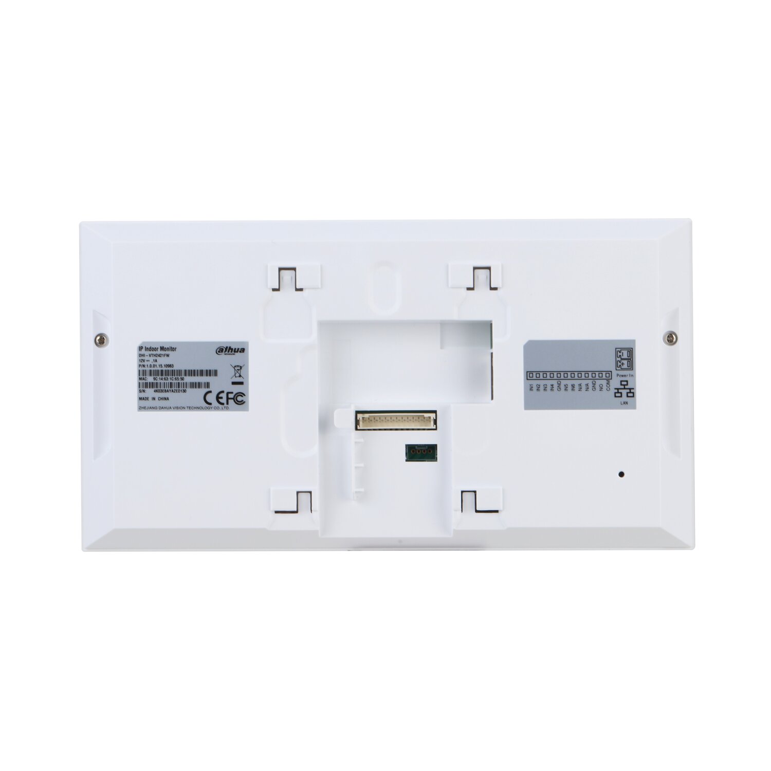 VTH2421FW-P - Beyaz - 7 TFT LCD Dokunmatik Ekran