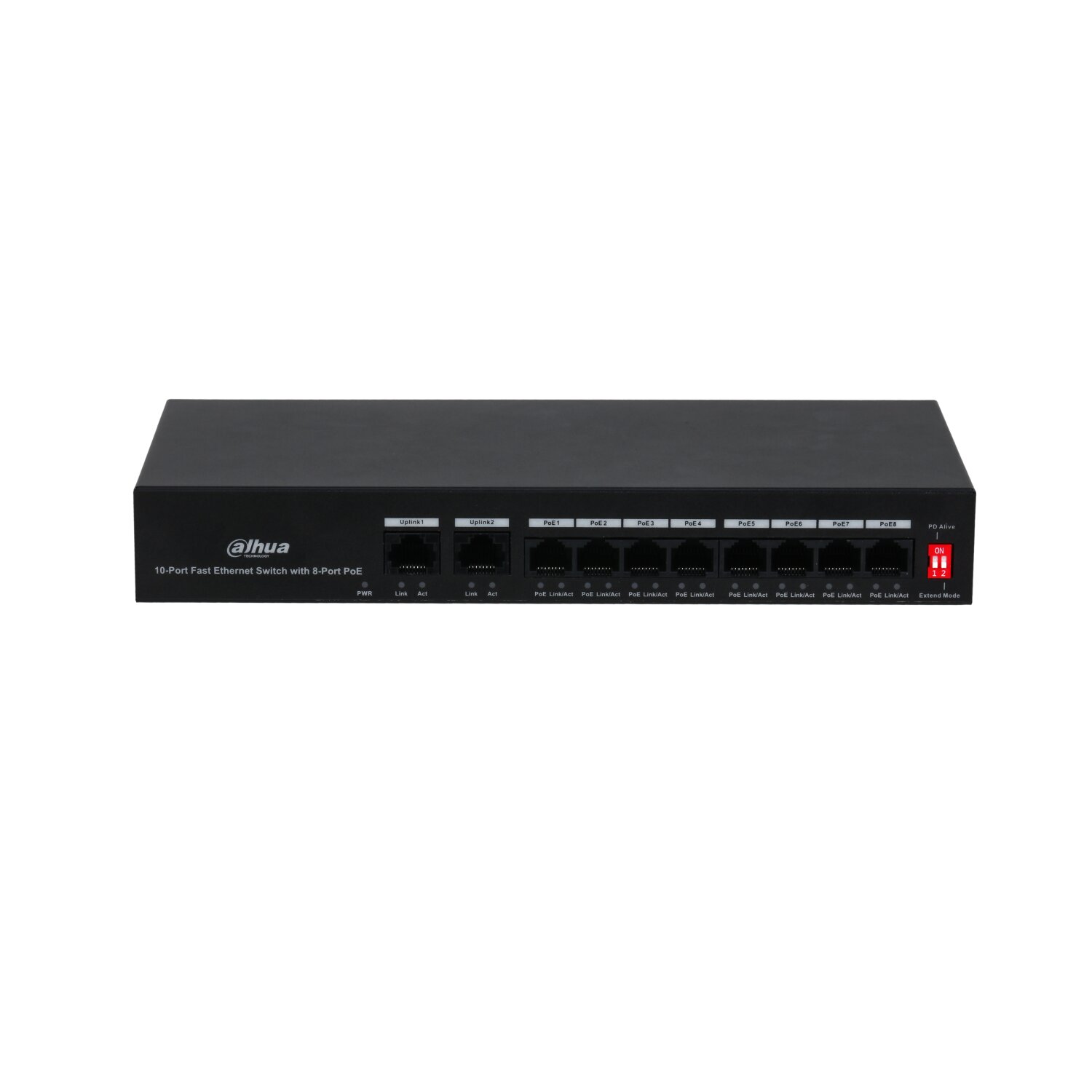 PFS3010-8ET-65 10-Port Fast Ethernet Switch with 8-Port PoE