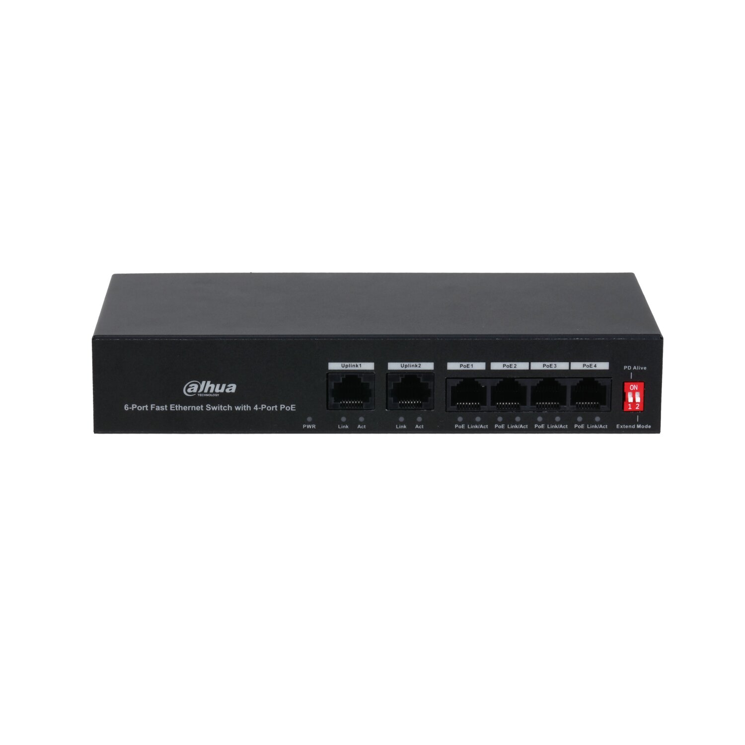 DH-PFS3006-4ET-36 - 6-Port Fast Ethernet Switch with 4-Port PoE