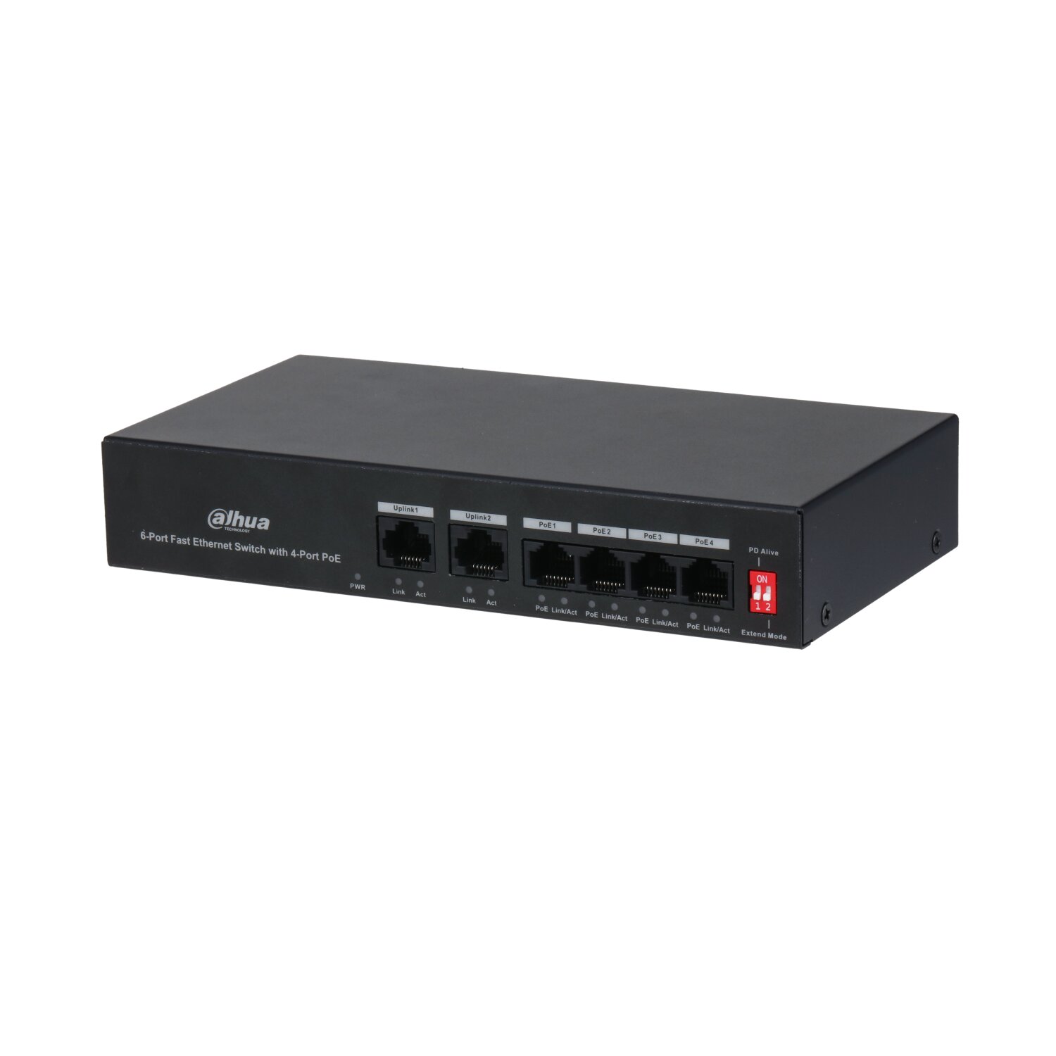 DH-PFS3006-4ET-36 - 6-Port Fast Ethernet Switch with 4-Port PoE