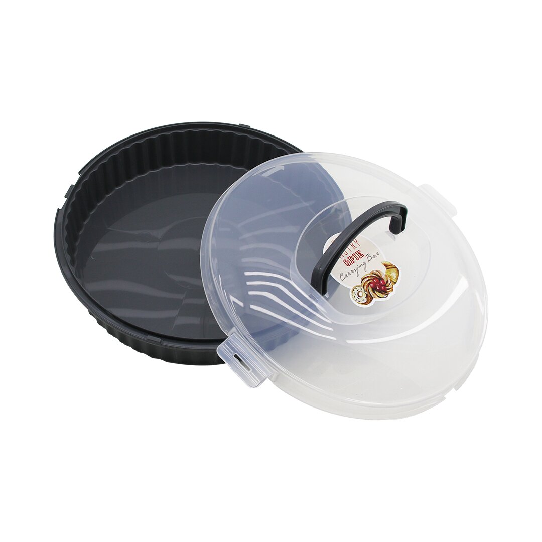 QLUX L-00653-2 VİSTA (YUVARLAK) PASTA & BÖREK KABI FANUS (ANTRASİT GRİ PLASTİK KAP) (ŞEFFAF PLASTİK KİLİTLİ KAPAK) (TAŞIMA KULPLU)*6=K QLUX L-00653-2 VİSTA (YUVARLAK) PASTA & BÖREK KABI FANUS (ANTRASİT GRİ PLASTİK KAP) (ŞEFFAF PLASTİK KİLİTLİ KAPAK) (TAŞIMA KULPLU)*6=K