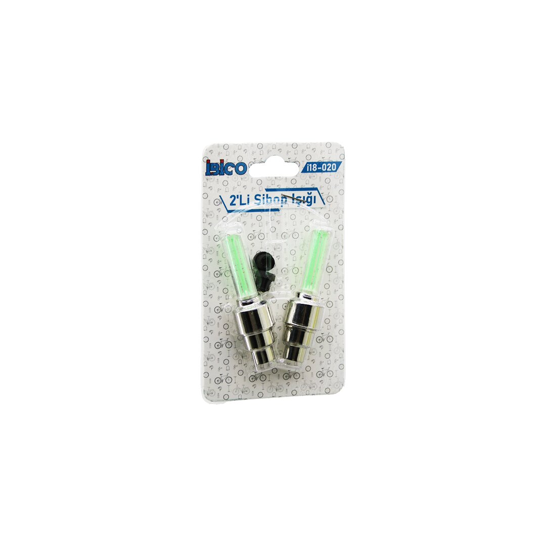 İBİCO İ18-020 ( 2PCS ) ( ÇUBUK & RENKLİ ) SİBOP IŞIK (PİLLİ) (BİSİKLET & MOTORSİKLET & ARAÇ) (HAREKET DUYARLI SENSÖR)*50X10