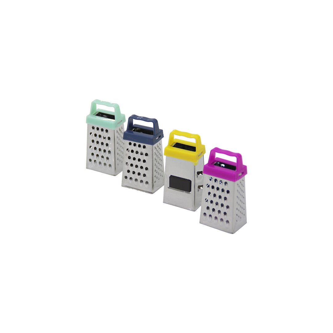 İBİCO İ22-051 ( MİNİ=2.7X3.5X6CM ) ( 4GEN & 3 BÖLÜM ) ( METAL ) ( SARIMSAK ) RENDE ( MIKNATISLI ) ( PLASTİK SAPLI )*600