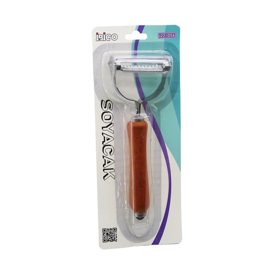 İBİCO İ22-056 ( AHŞAP SAPLI ) ( ÇİFT BAŞLI ) ( METAL ) SOYACAK*480