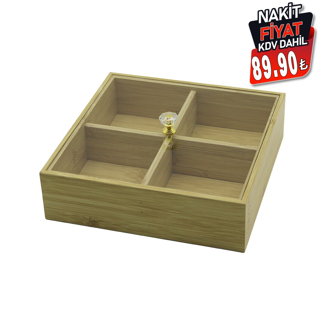 PABLITO HOME PBT-586 ( 4 BÖLMELİ ) ( KARE=20X20CM ) ( AHŞAP MDF ) SAKLAMA KUTUSU ( ŞEFFAF AKRİLİK PLS. KAPAKLI )*20=K qwe3 PABLITO HOME PBT-586 ( 4 BÖLMELİ ) ( KARE=20X20CM ) ( AHŞAP MDF ) SAKLAMA KUTUSU ( ŞEFFAF AKRİLİK PLS. KAPAKLI )*20=K qwe3