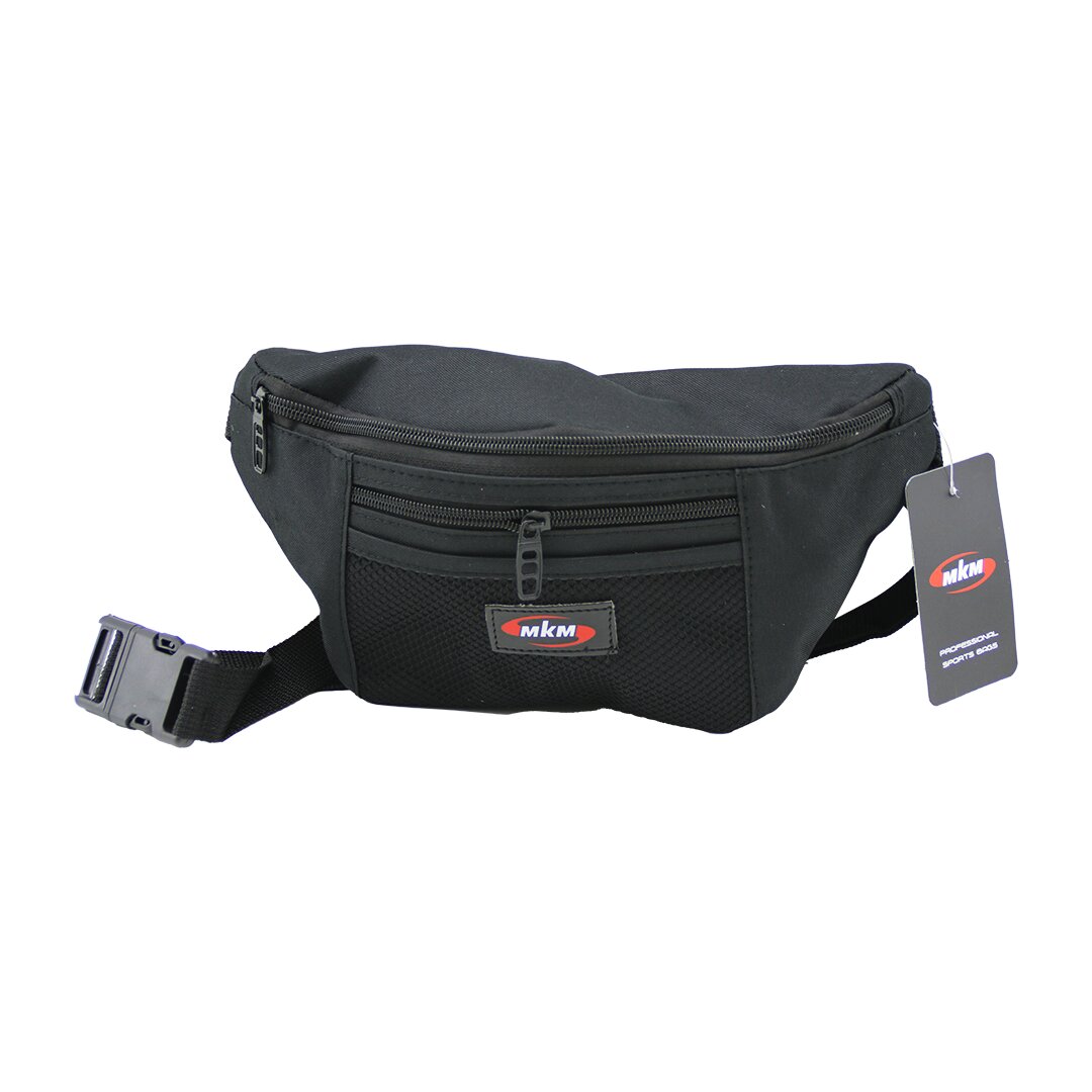 MKM ( 03-90-581 ) MKM-3039 ( BODYBAG ) ( OMUZ ) ÇANTA ÇARPRAZ ( 3 FERMUARLI BÖLME + 1-FİLELİ AÇIK BÖLME ) (12X10X25CM) *1