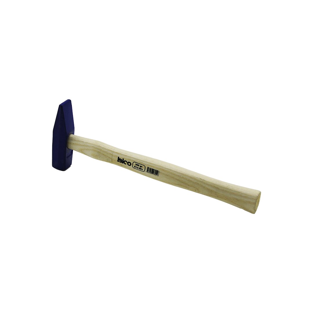 İBİCO K13-051 ( 300GR ) ( MAVİ ) ÇEKİÇ ( AHŞAP SAPLI= 30CM ) ( TESVİYECİ ) ( SICAK ALAŞIMLI DÖVME ÇELİK )*12=K
