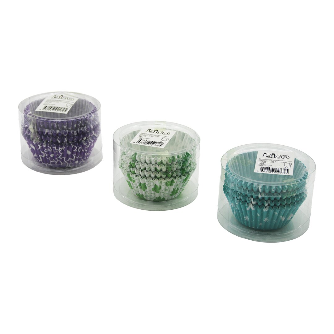 İBİCO İ22-172 ( 100PCS ) ( YUVARLAK & İNCE ) MUFFİN KAĞIT KEK KAPSÜLÜ ( AĞIZ ÇAP: 5.7CM & DERİNLİK: 2.5CM )*12X24