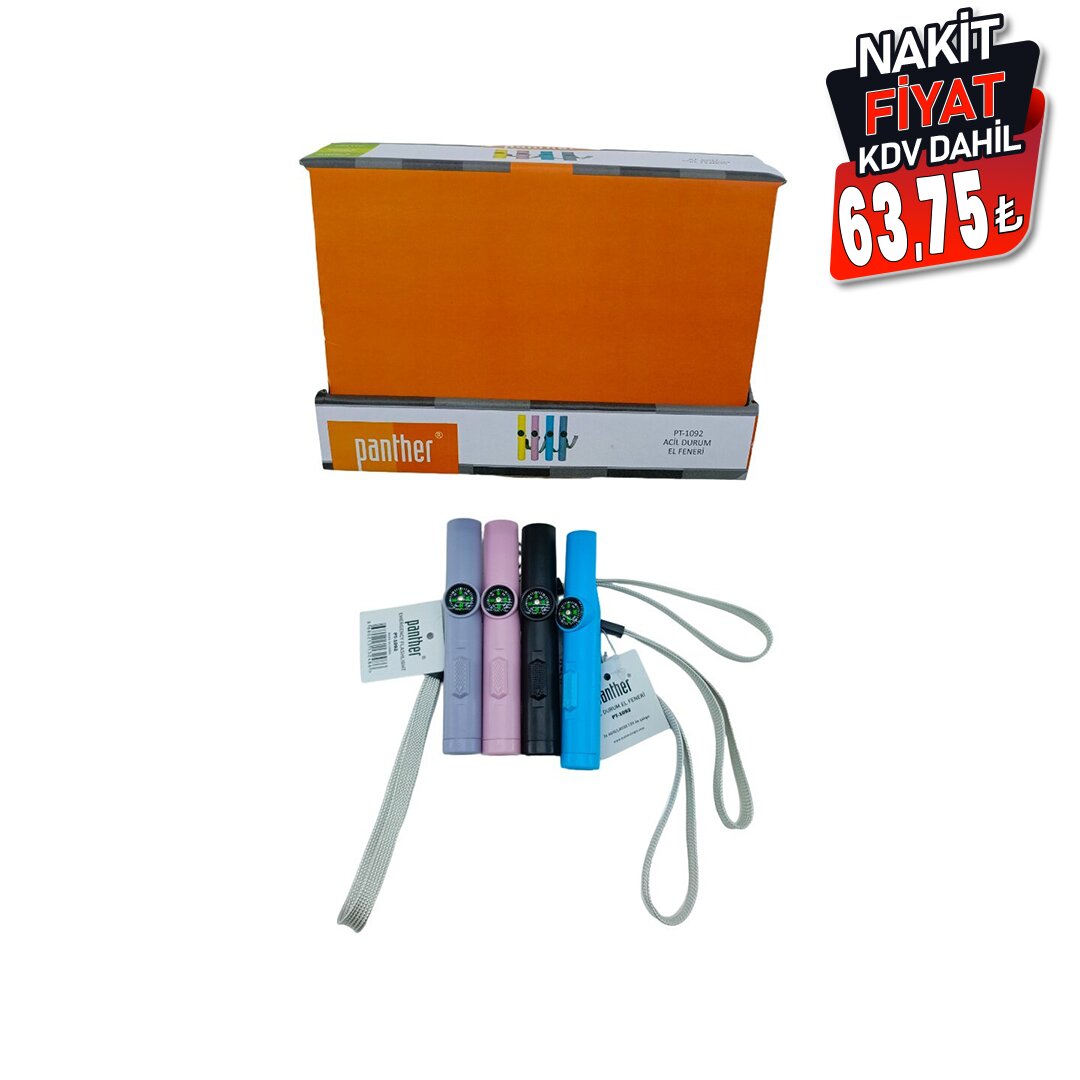 PANTHER PT-1092 (3İN1) DEPREM & ACİL DURUM EL FENERİ LAZER & DÜDÜK & PUSULA (RENKLİ PLS.& BİLEK ASKI İPLİ)*24X25 qwe001 PANTHER PT-1092 (3İN1) DEPREM & ACİL DURUM EL FENERİ LAZER & DÜDÜK & PUSULA (RENKLİ PLS.& BİLEK ASKI İPLİ)*24X25 qwe001