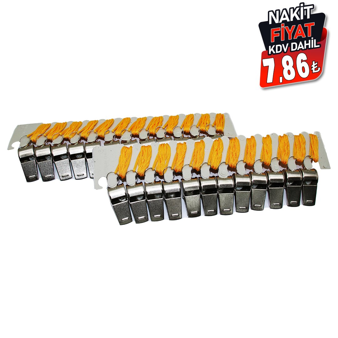 İBİCO W-1 ( METAL ) DEPREM DÜDÜK*24X50                     qwe001