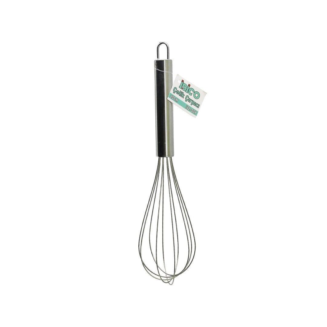 İBİCO İ22-059 ( 25CM ) ( KROM SAPLI ) ÇELİK METAL ÇIRPICI ( ÇIRPICI: 13.5CM + SAP: 11.5CM TOPLAM )*12X30