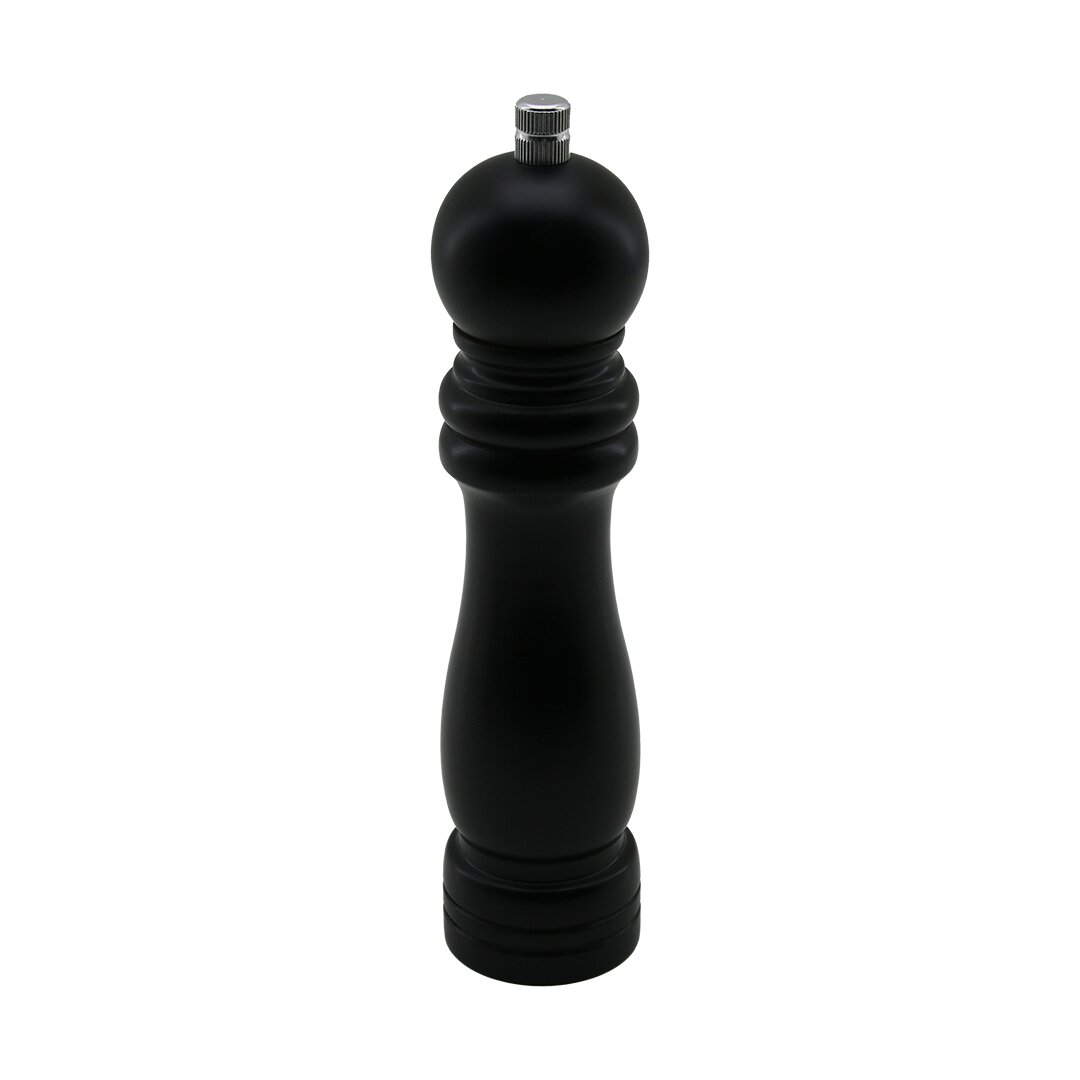 İBİCO İ22-257 ( SİYAH AHŞAP ) ( BÜYÜK= ÇAP: 4.5CM & UZUNLUK: 19.5CM ) TUZ & BAHARAT ÖĞÜTÜCÜ*72