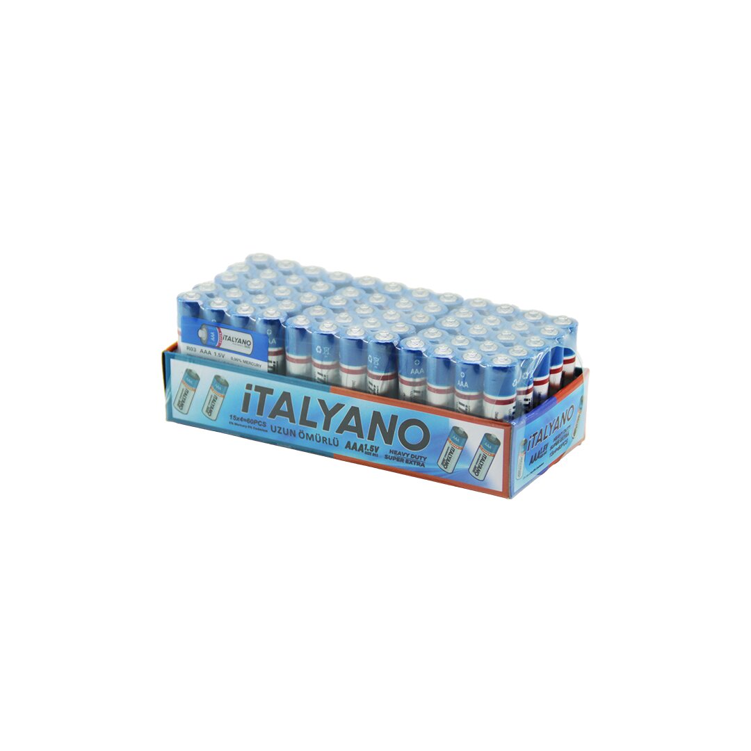 İTALYANO ( İNCE ) PİL ( 60PCS )*1X40