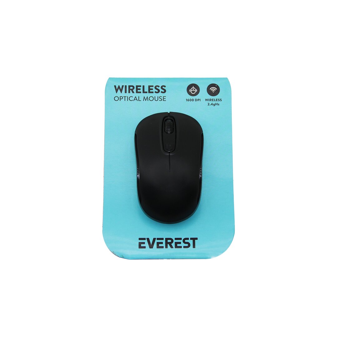 EVEREST SM-804 ( WİRELESS & KABLOSUZ ) (1600DPI) USB OPTİCAL MOUSE ( VAKUM AMBALAJ )*100