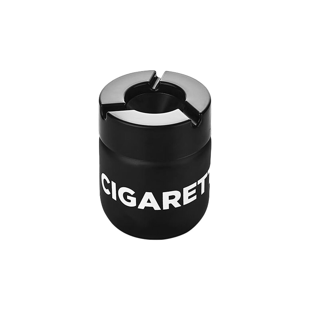 QLUX C-513 CIGARETTE ( SİYAH ) CAM KÜLLÜK ( 425CC )*12X1                     qwe013