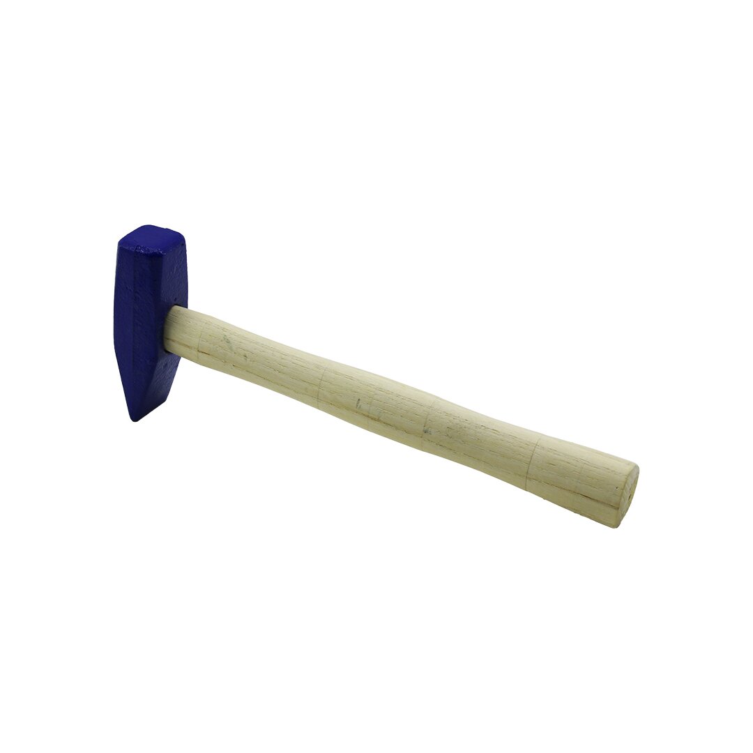 İBİCO ( 1000GR ) ( MAVİ ) ÇEKİÇ ( AHŞAP SAPLI= 30CM ) ( TESVİYECİ ) ( SICAK ALAŞIMLI DÖVME ÇELİK )*6=K