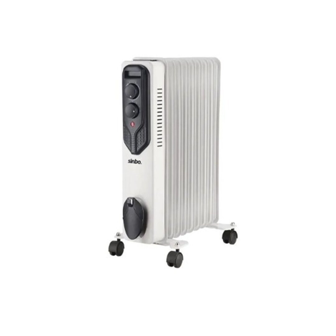 SİNBO SFH-6938 11 DİLİMLİ YAĞLI RADYATÖR SOBA & ISITICI ( TURBO ISITMA )( 3 KADEME ISI AYAR & AYARLANABİLİR TERMOSTAT )1000-1500-2500W *1