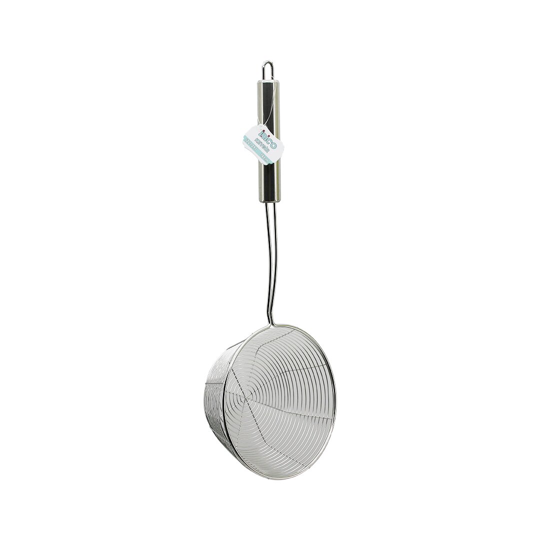 İBİCO İ22-291 ( 16CM ) ( METAL SAPLI ) ÇELİK KEVGİR*10X12